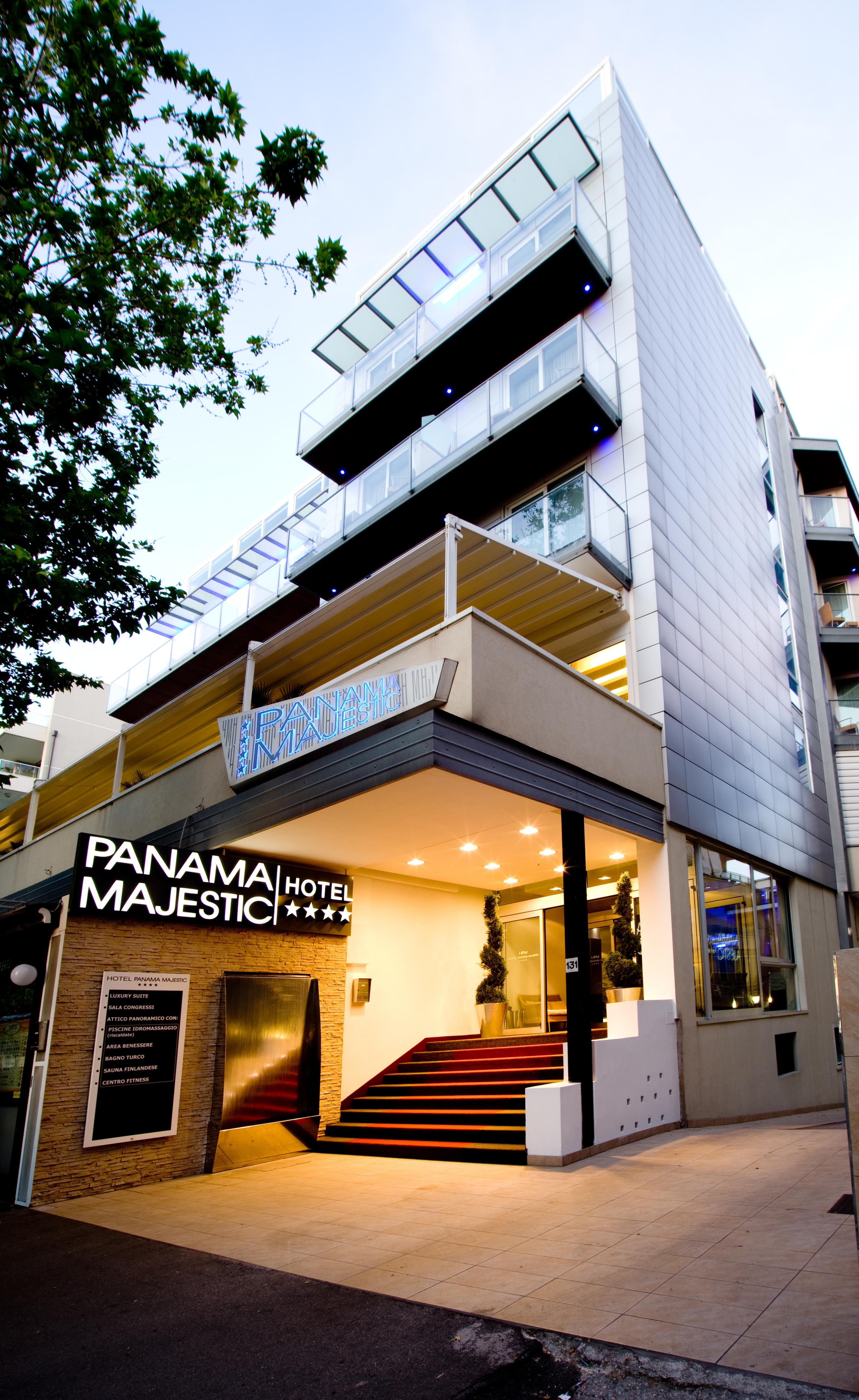 Hotel Panama Majestic Rimini Exterior foto
